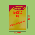 Cartaz de Oferta Modelo 09