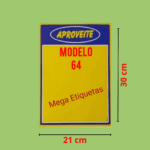 Cartaz de Oferta Modelo 64 Aproveite