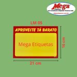 Cartaz De Oferta Aproveite Ta Barato LM 05