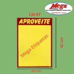Cartaz De Oferta Aproveite LM 07