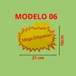 Cartaz de Oferta Modelo 06 Splach
