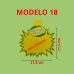 Cartaz de Oferta Modelo 18 Dia de Feira