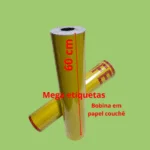 Rolo Papel Couche Cartaz