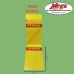 Etiqueta De Gôndola Couche Amarelo Oferta 10x15x30 sem Adesivo - Imagem 2