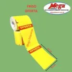 Etiqueta De Gôndola Couche Amarelo Oferta 10x15x30 sem Adesivo